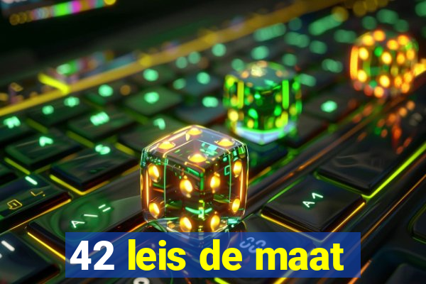 42 leis de maat