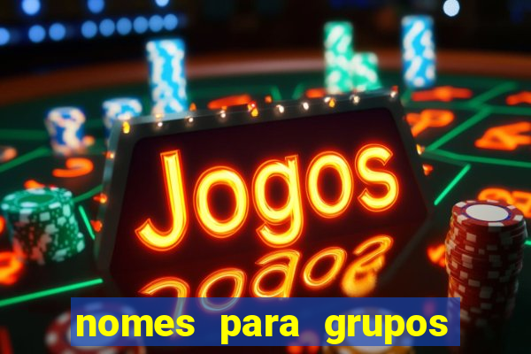 nomes para grupos de amigos cachaceiros