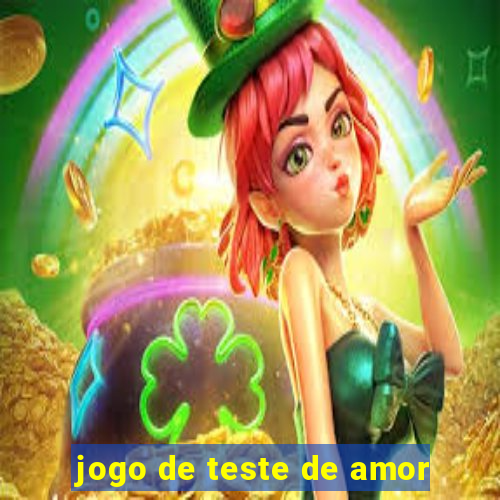 jogo de teste de amor