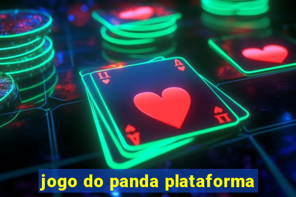 jogo do panda plataforma