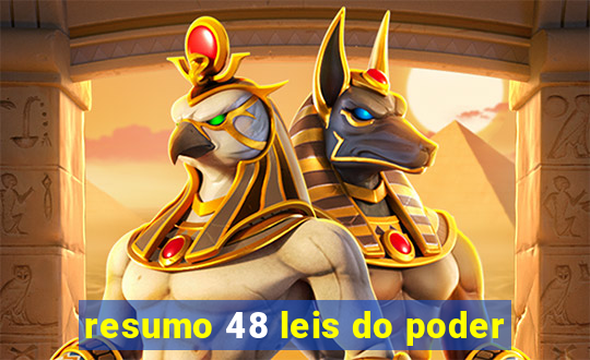 resumo 48 leis do poder