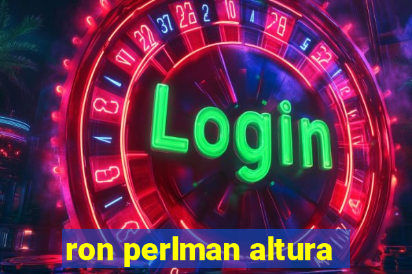 ron perlman altura