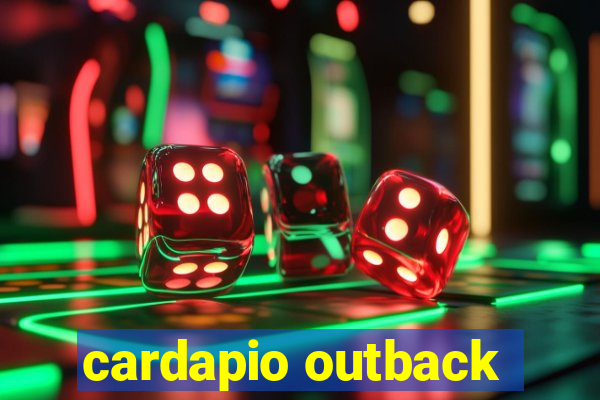 cardapio outback