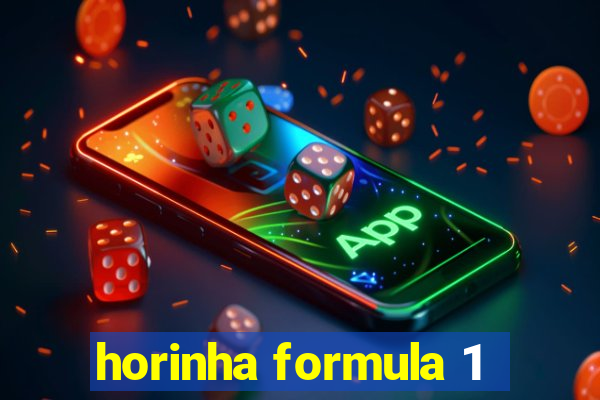 horinha formula 1