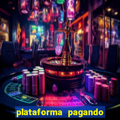 plataforma pagando fortune tiger