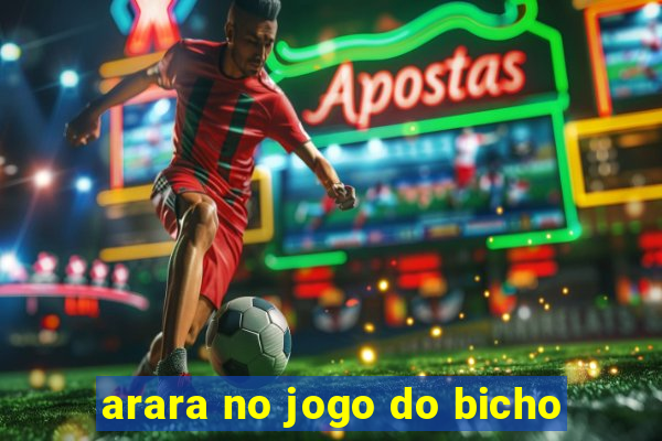 arara no jogo do bicho