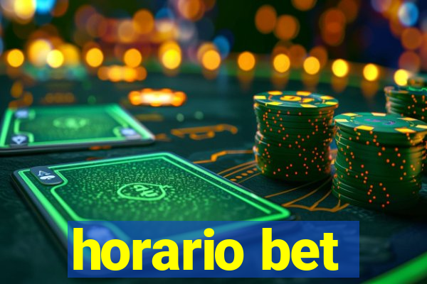 horario bet