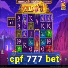 cpf 777 bet