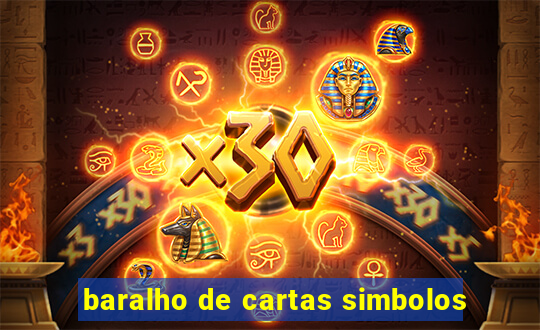 baralho de cartas simbolos