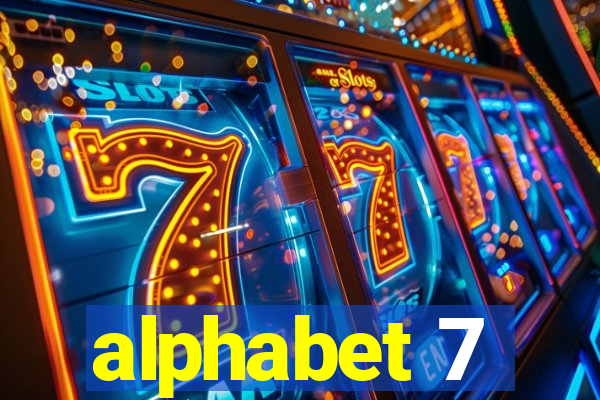 alphabet 7