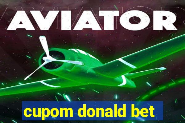 cupom donald bet