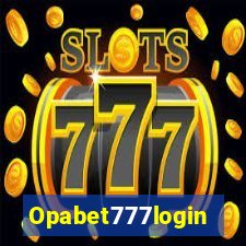 Opabet777login