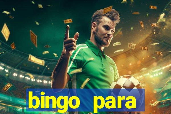 bingo para despedida de solteira para imprimir