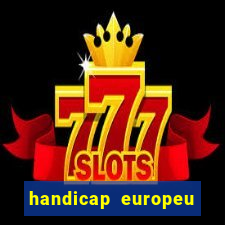 handicap europeu empate 1